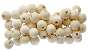 1258 Pk3 Wooden Beads 210pcs