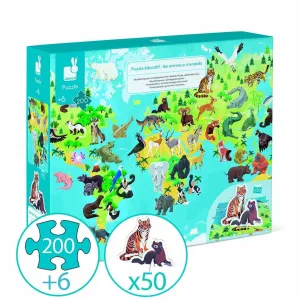 200 Piece Endangered Animals Puzzle