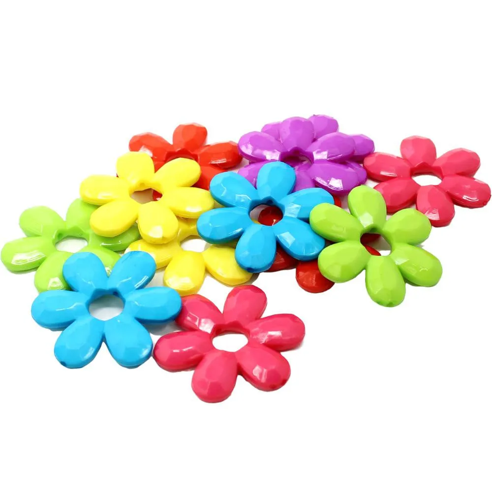 2074 pk12 Plastic Flowers