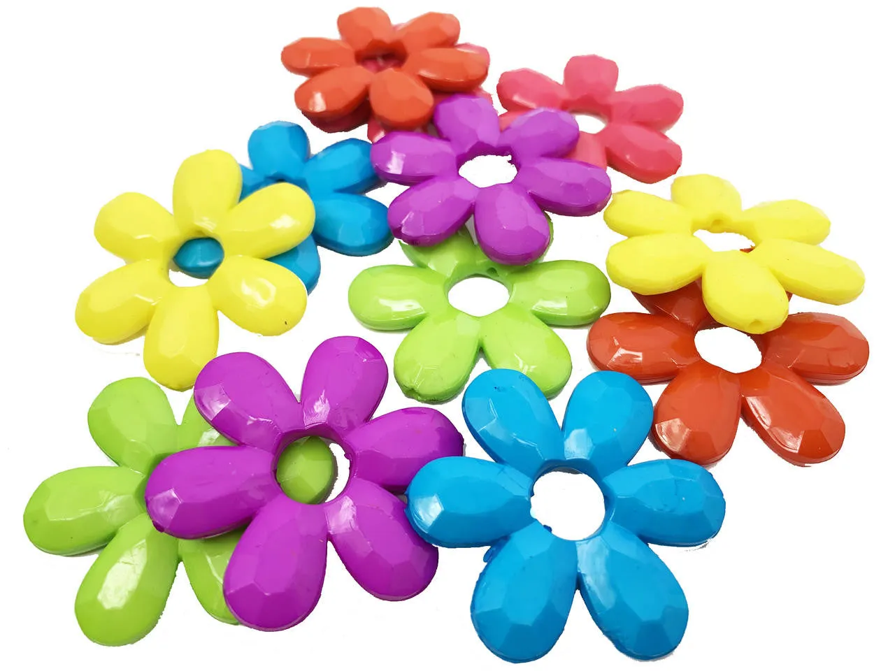 2074 pk12 Plastic Flowers