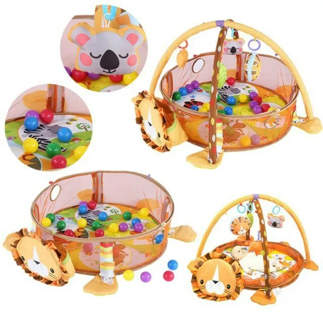 3 in 1 Activity gym and ball pit playmat