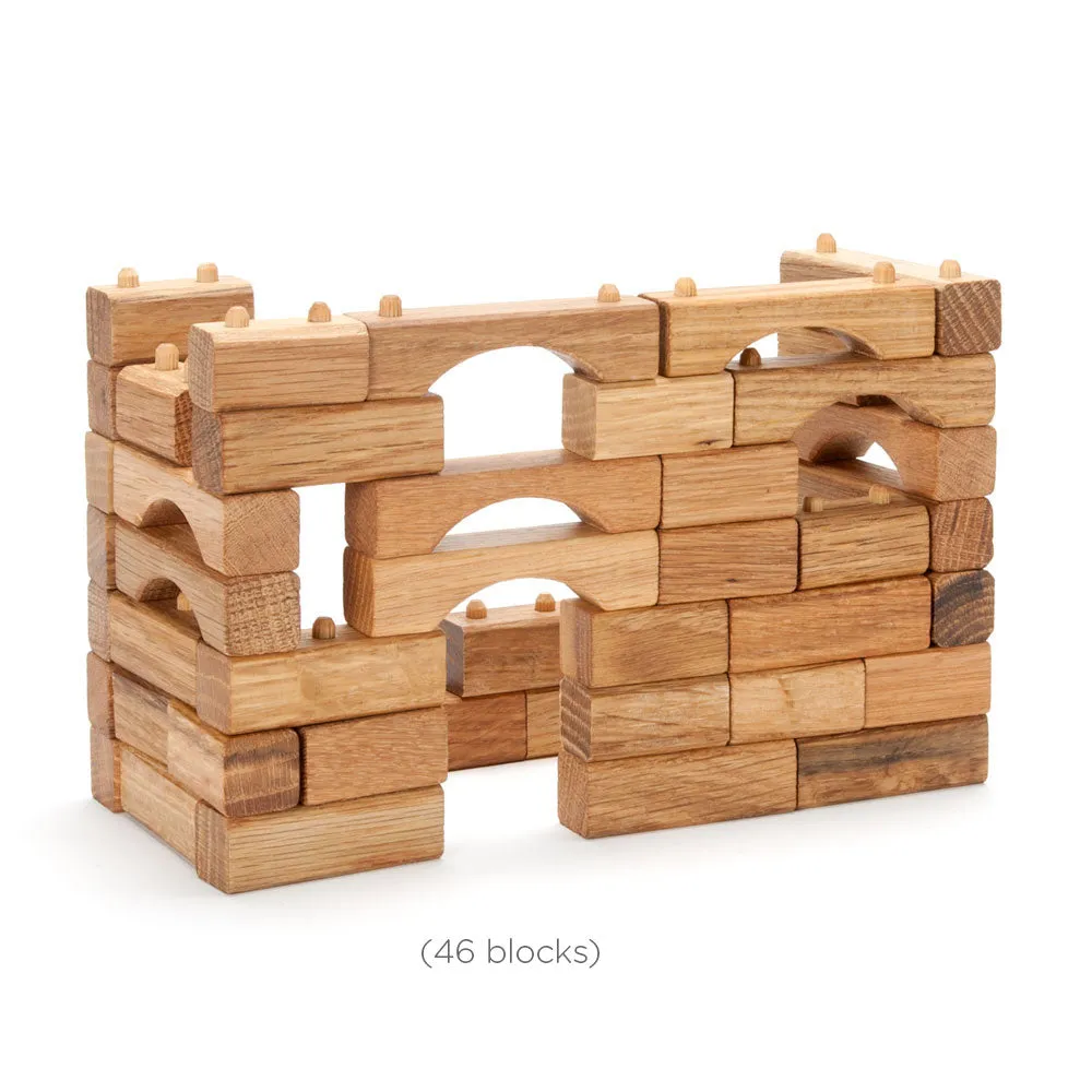 46 or 92 interlocking blocks