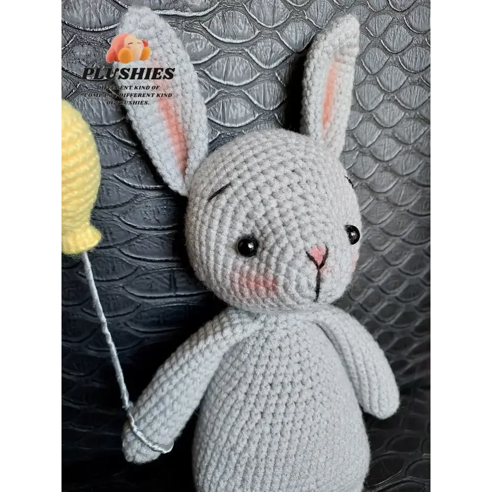 Adorable Bunny Plush Toy With Balloon