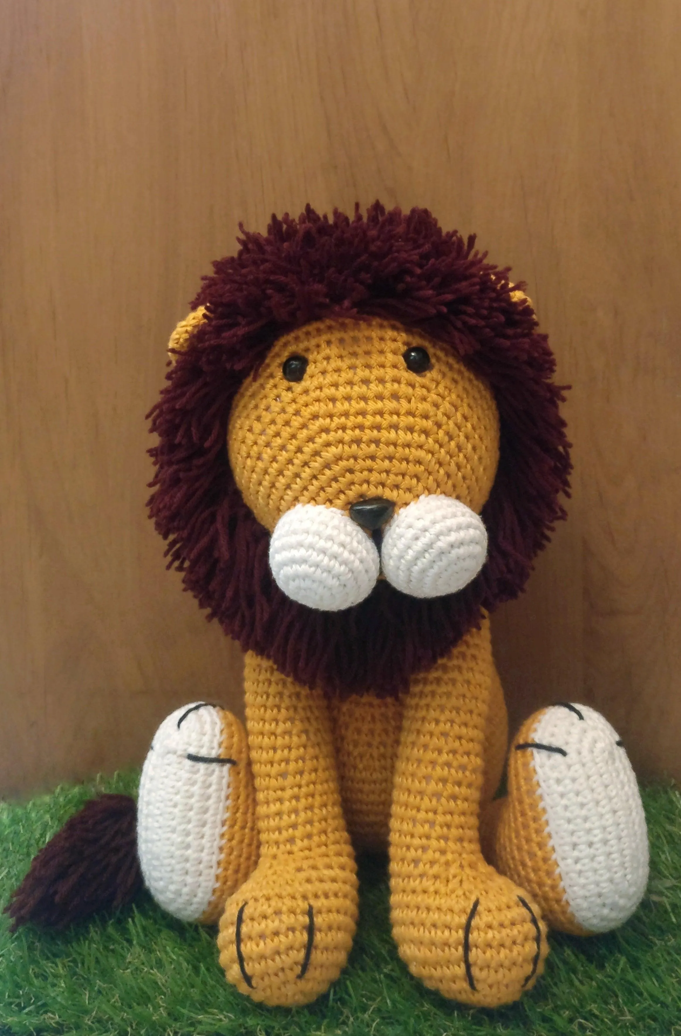 Animal - Lion Crochet Toy