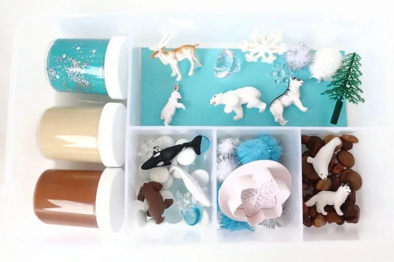 Arctic Play Dough Kit