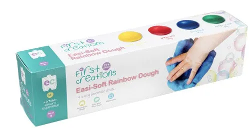 Australian Made Play Dough - Easi-Soft Rainbow