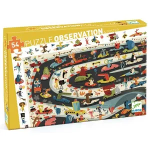 Automobile Rally Observation Puzzle 54 Pieces