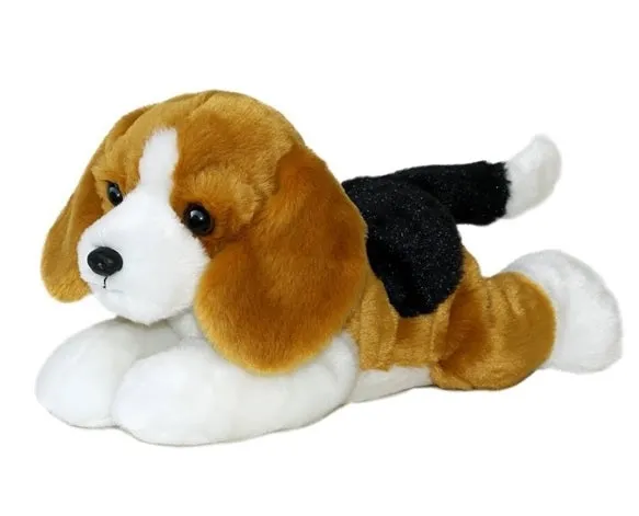 BUDDY THE STUFFED BEAGLE FLOPSIE PLUSH DOG