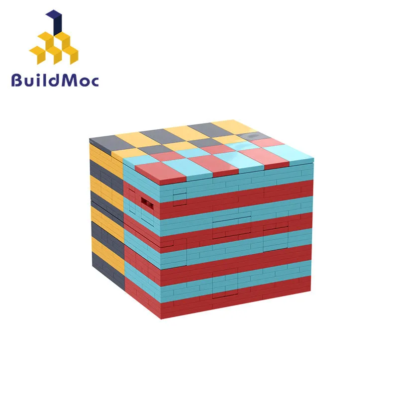 Buildmoc MOC-64913 Candy Box Building Block Puzzle Children's Educational Building Blocks Building Block Toy