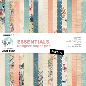 CCL Designer Paper Pad Aurelia 170gsm Essentials 36 SH