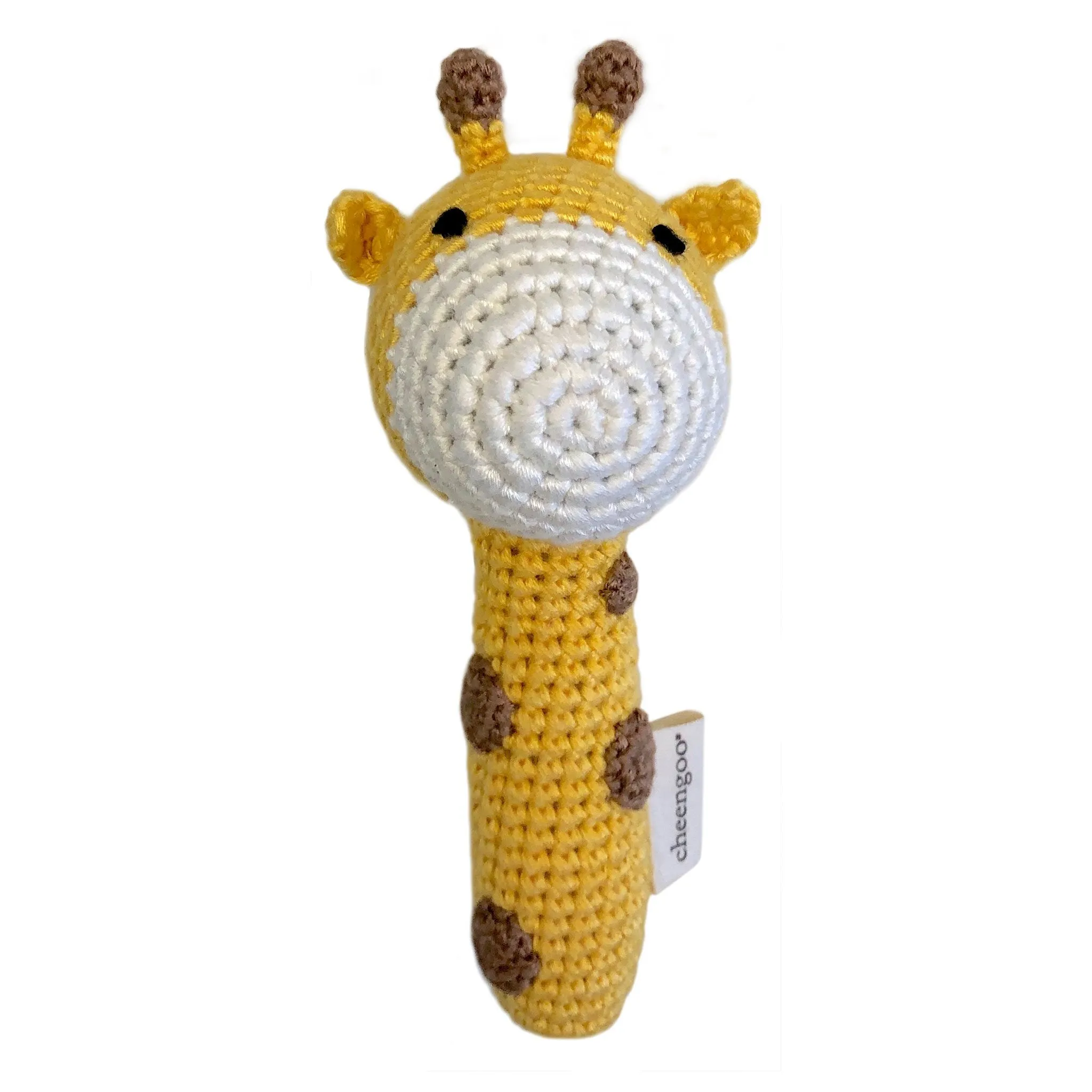 Cheengoo Giraffe Stick Rattle