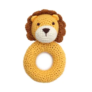 Cheengoo Lion Ring Rattle