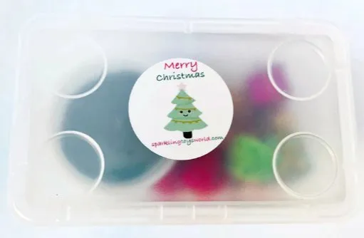 Christmas Tree Playdough Kit