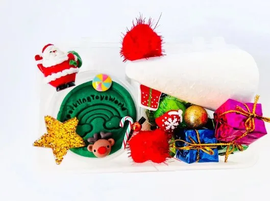 Christmas Tree Playdough Kit