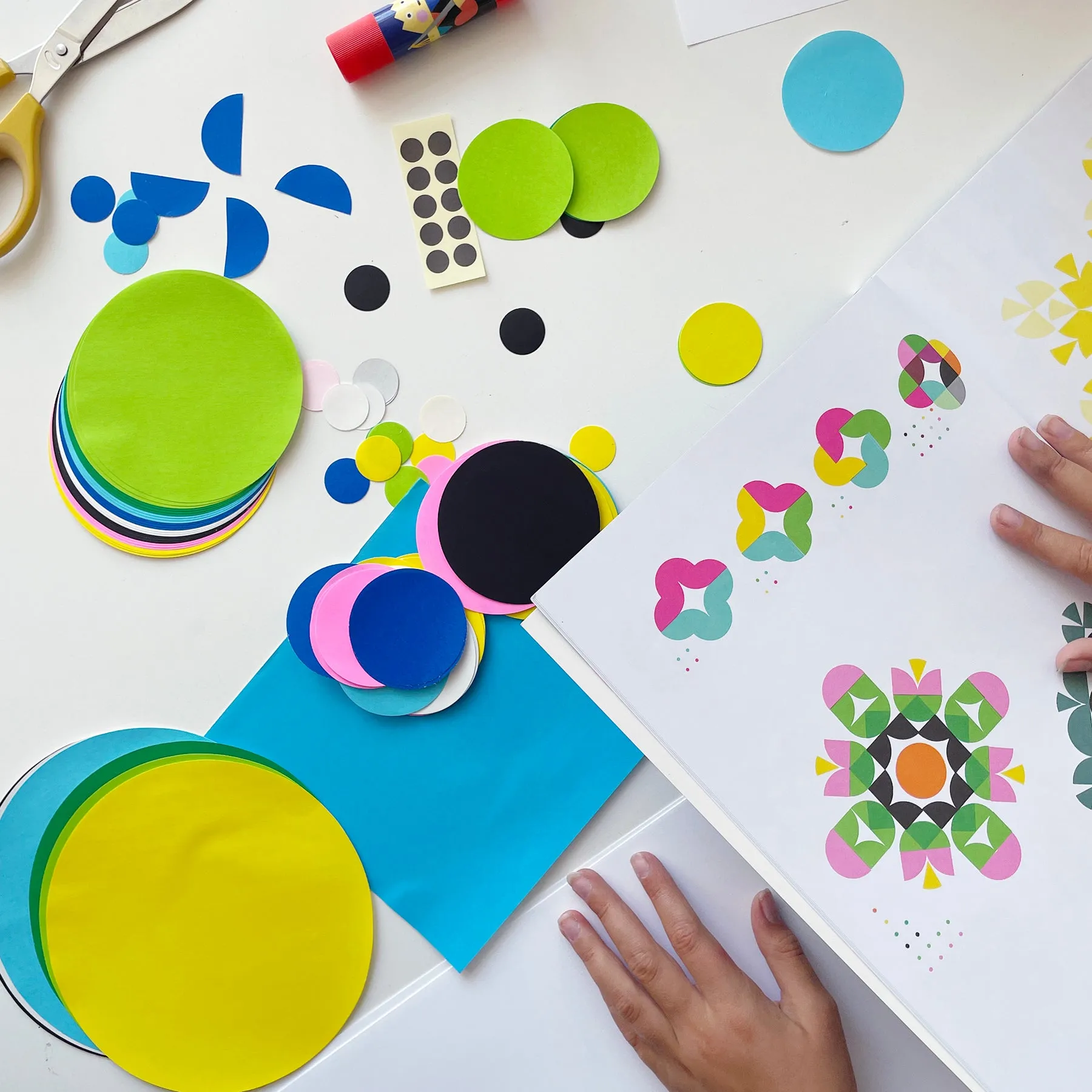 Circle Paper Craft Kit