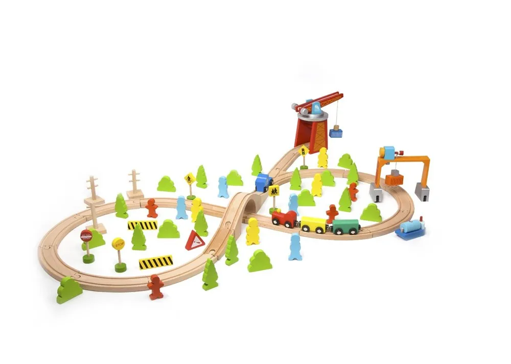 Classic World 75 pc Train Set