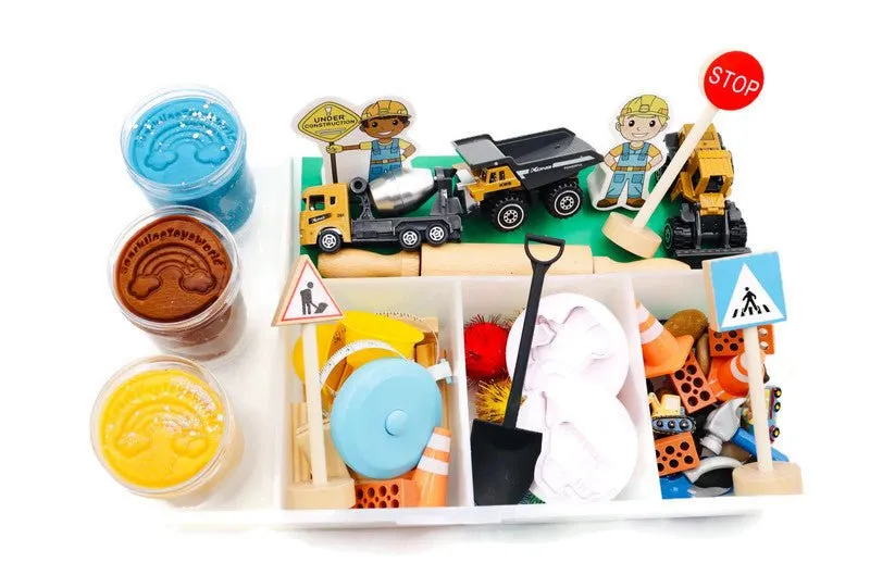 Construction Play Dough Kit