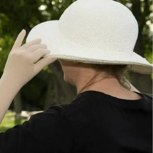 Cotton Crochet Sun Hat