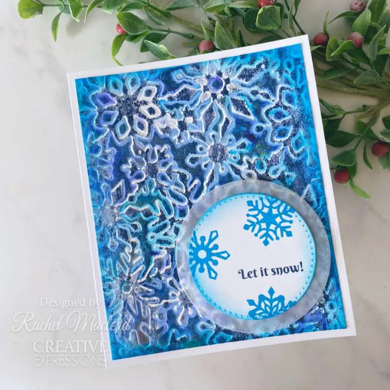 Creative Expressions Craft Dies By Sue Wilson - Festive Collection - Snowflake Floating Frame