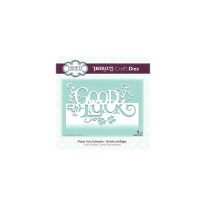 Creative Expressions - Paper Cuts Collection - Good Luck Edger*