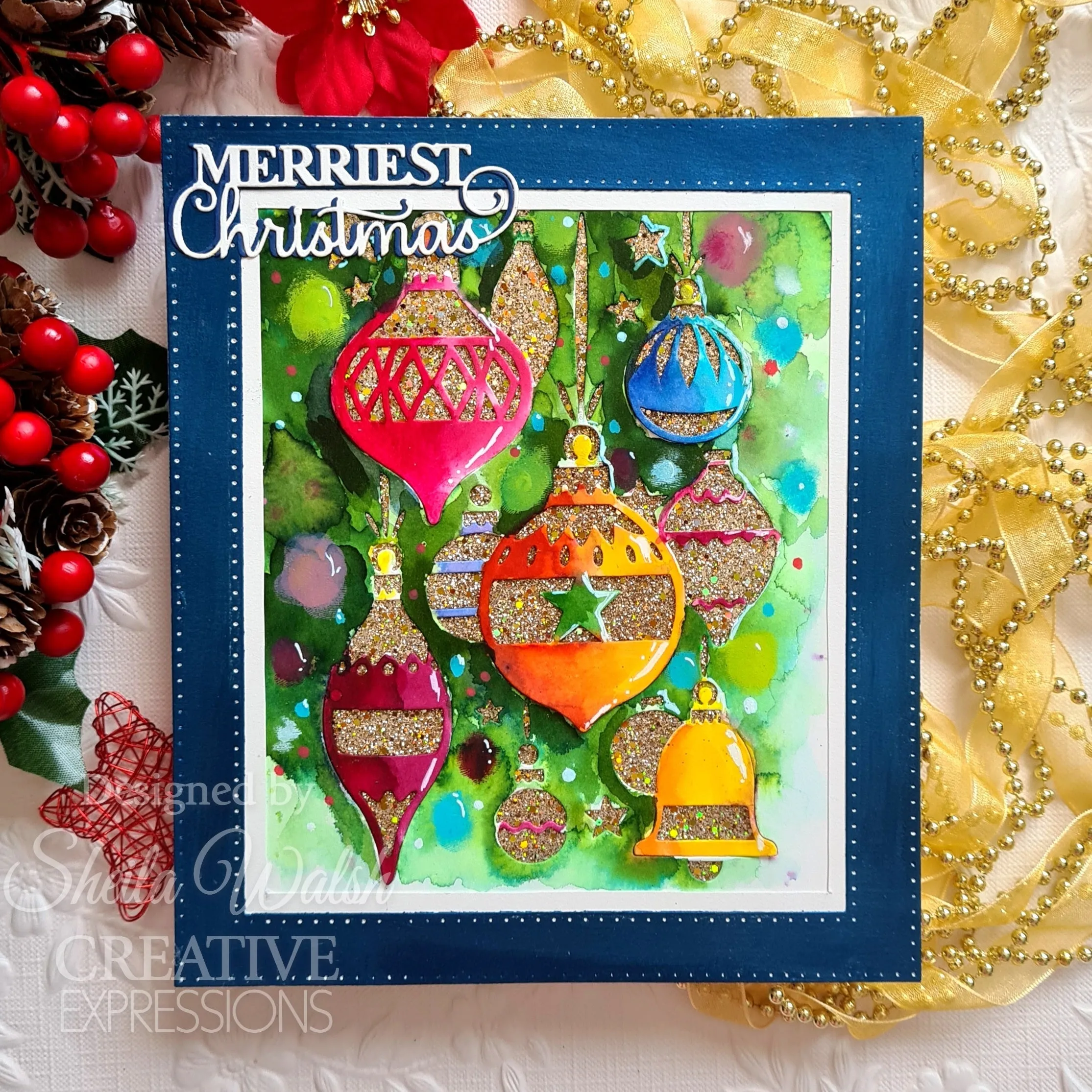 Creative Expressions Paper Cuts Cut & Lift Collection Bauble Bliss Craft Die