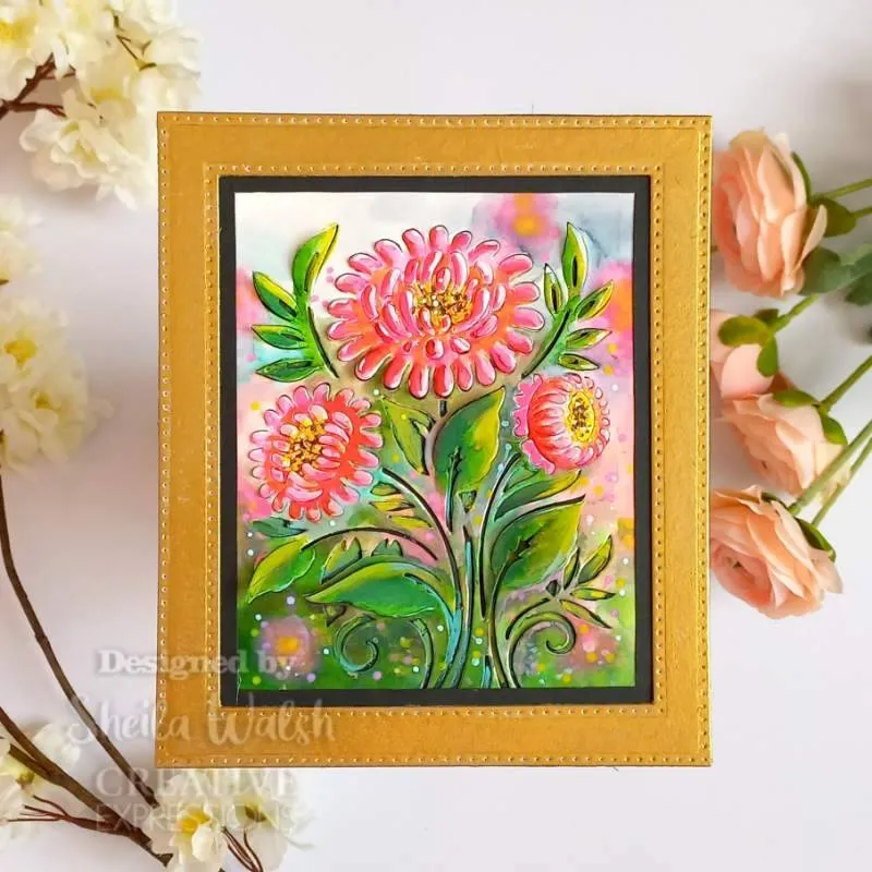 Creative Expressions Paper Cuts Cut & Lift Craft Die - Zinnia*