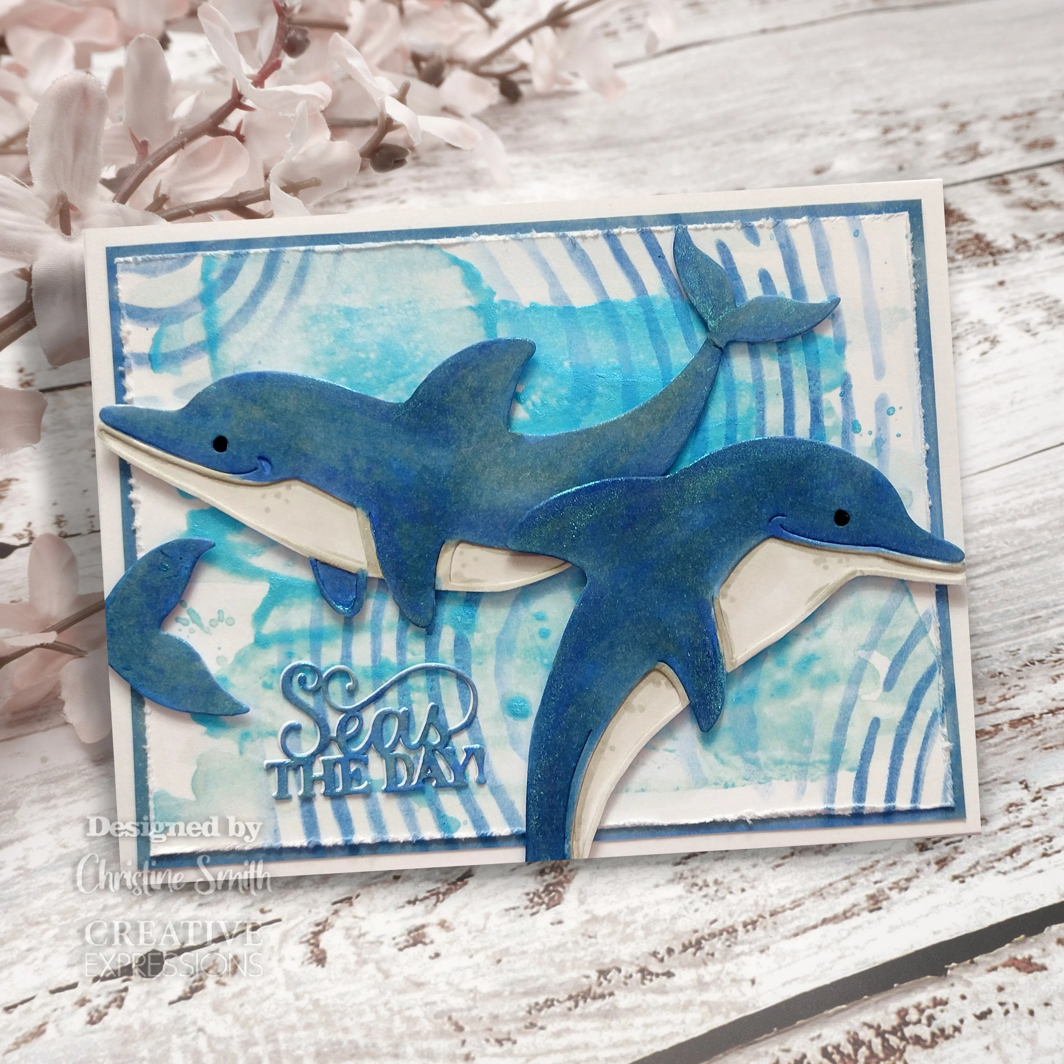 Creative Expressions Paper Cuts Cut & Lift Dolphin Dive Craft Die