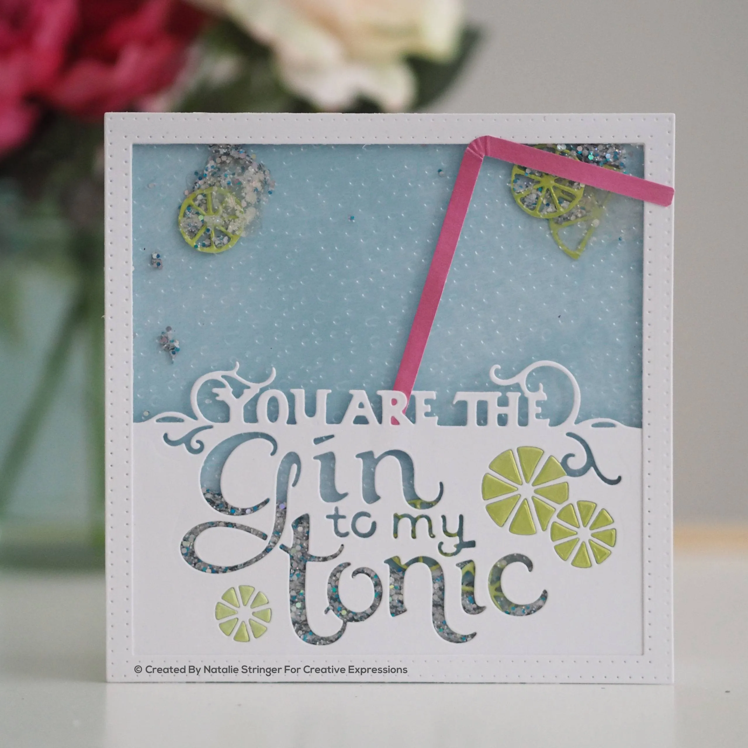 Creative Expressions Paper Cuts Edger Craft Dies - Gin To My Tonic*