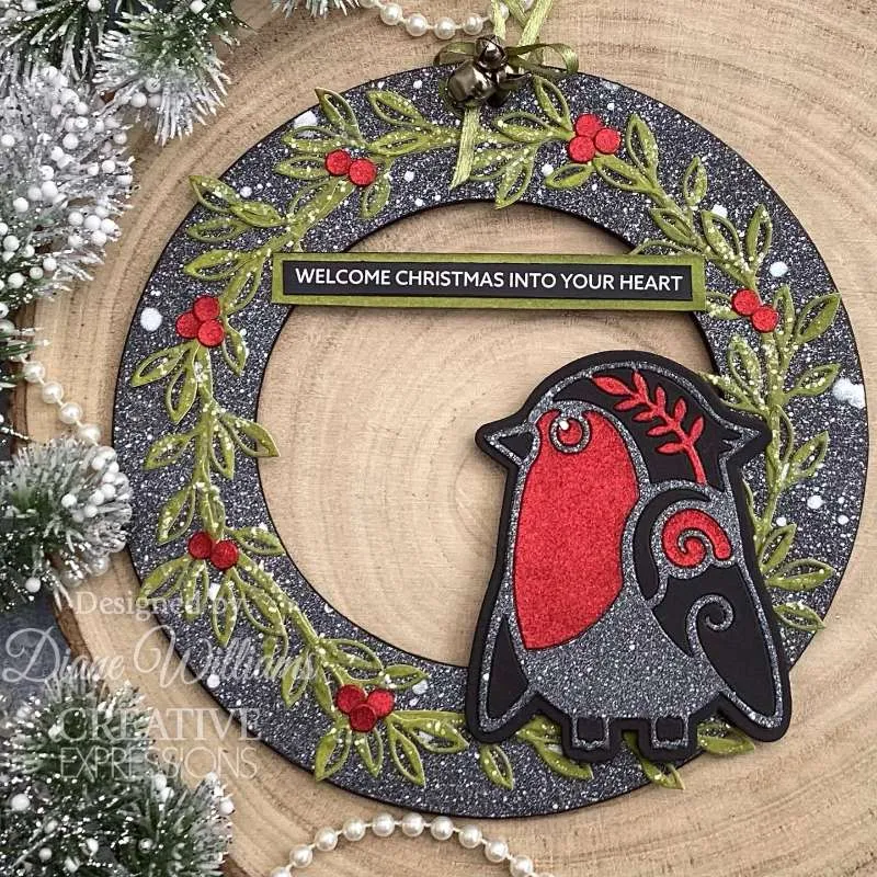 Creative Expressions Paper Cuts Festive Robin Craft Die