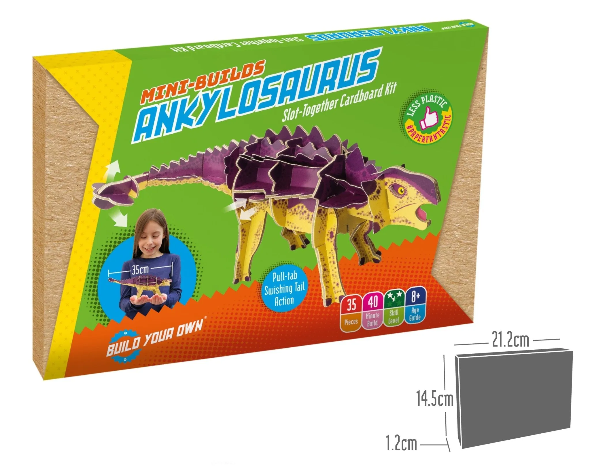 Dino STEM Build - Ankylosaurus with Moving Mechanisms