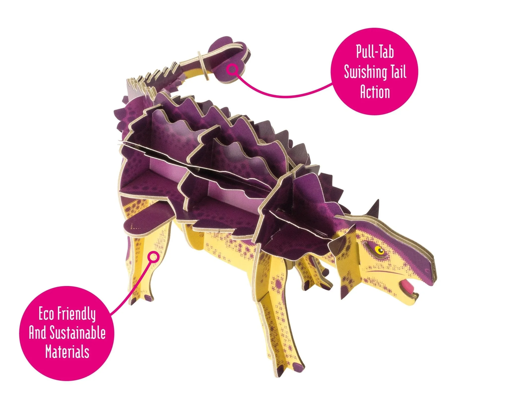 Dino STEM Build - Ankylosaurus with Moving Mechanisms