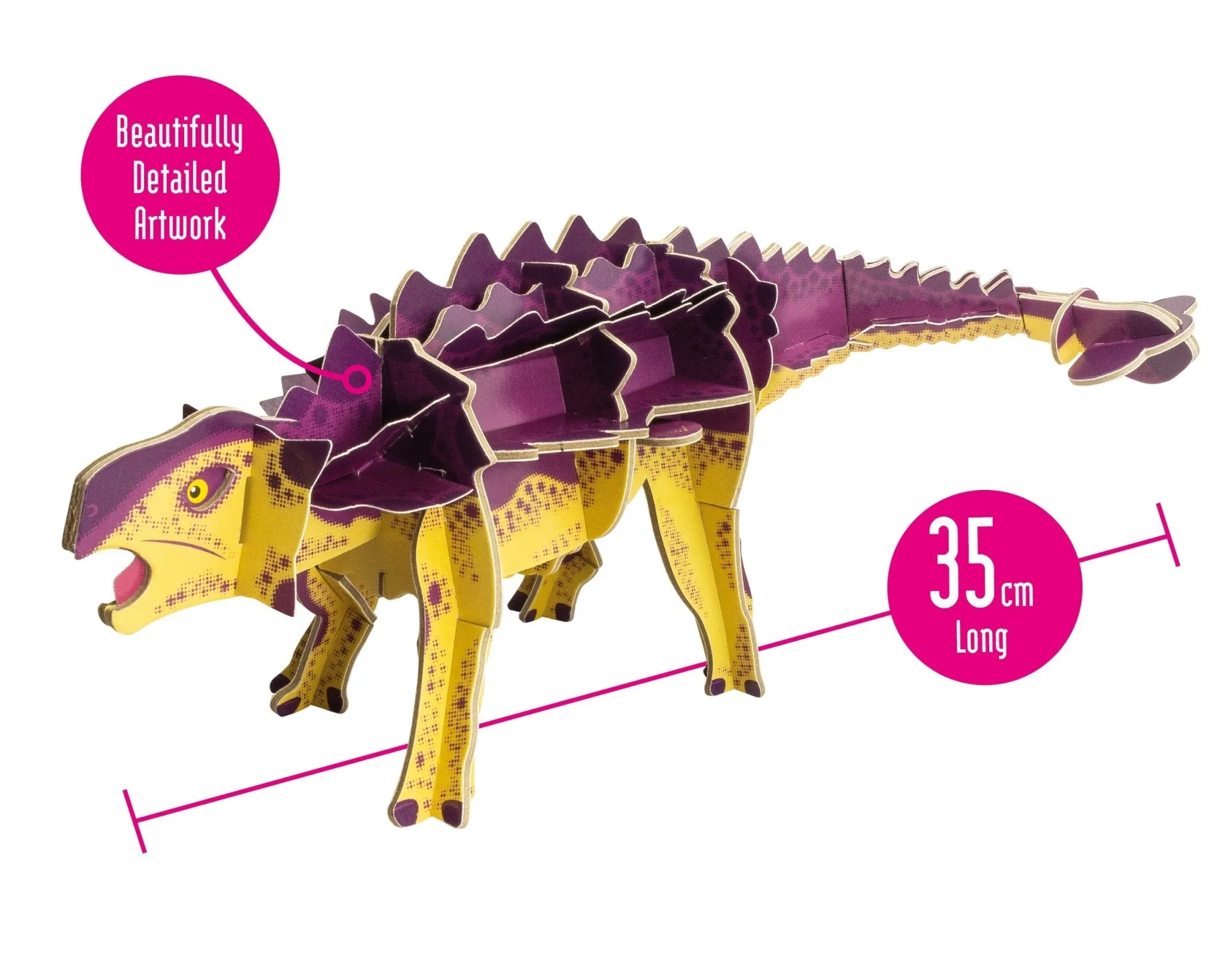 Dino STEM Build - Ankylosaurus with Moving Mechanisms