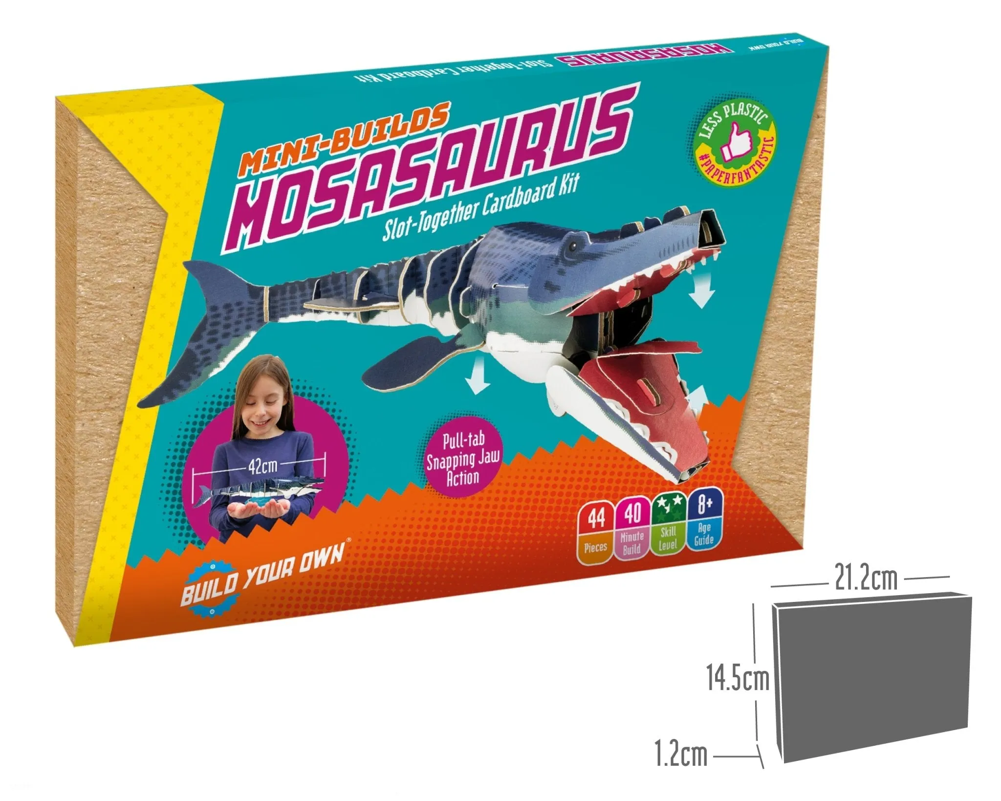 Dino STEM Build - Mosasaurus with Moving Mechanisms