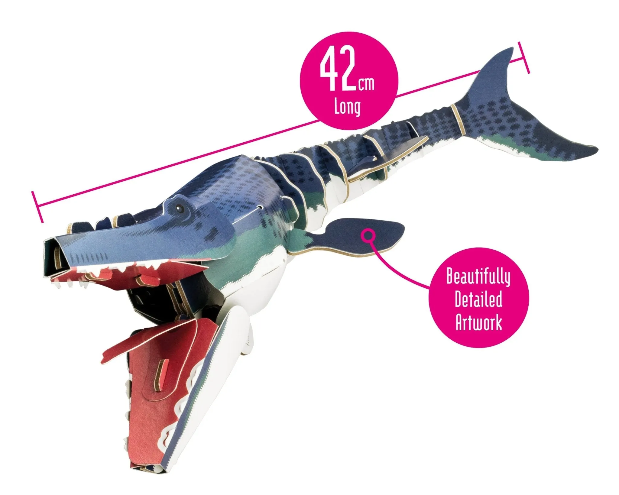 Dino STEM Build - Mosasaurus with Moving Mechanisms