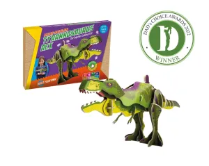 Dino STEM Build - T-Rex with Moving Mechanisms