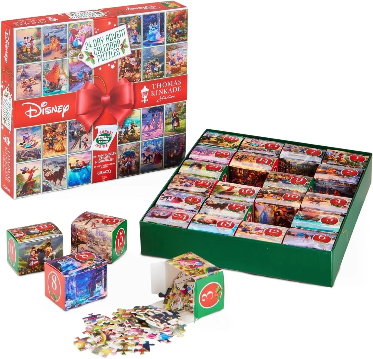 Disney Puzzle 24 Day Holiday Countdown Calendar