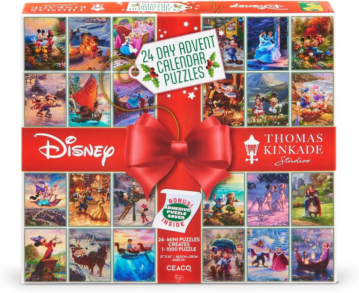 Disney Puzzle 24 Day Holiday Countdown Calendar