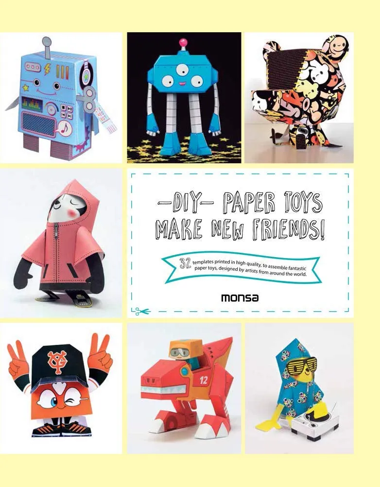 DIY Paper Toys - Make New Friends