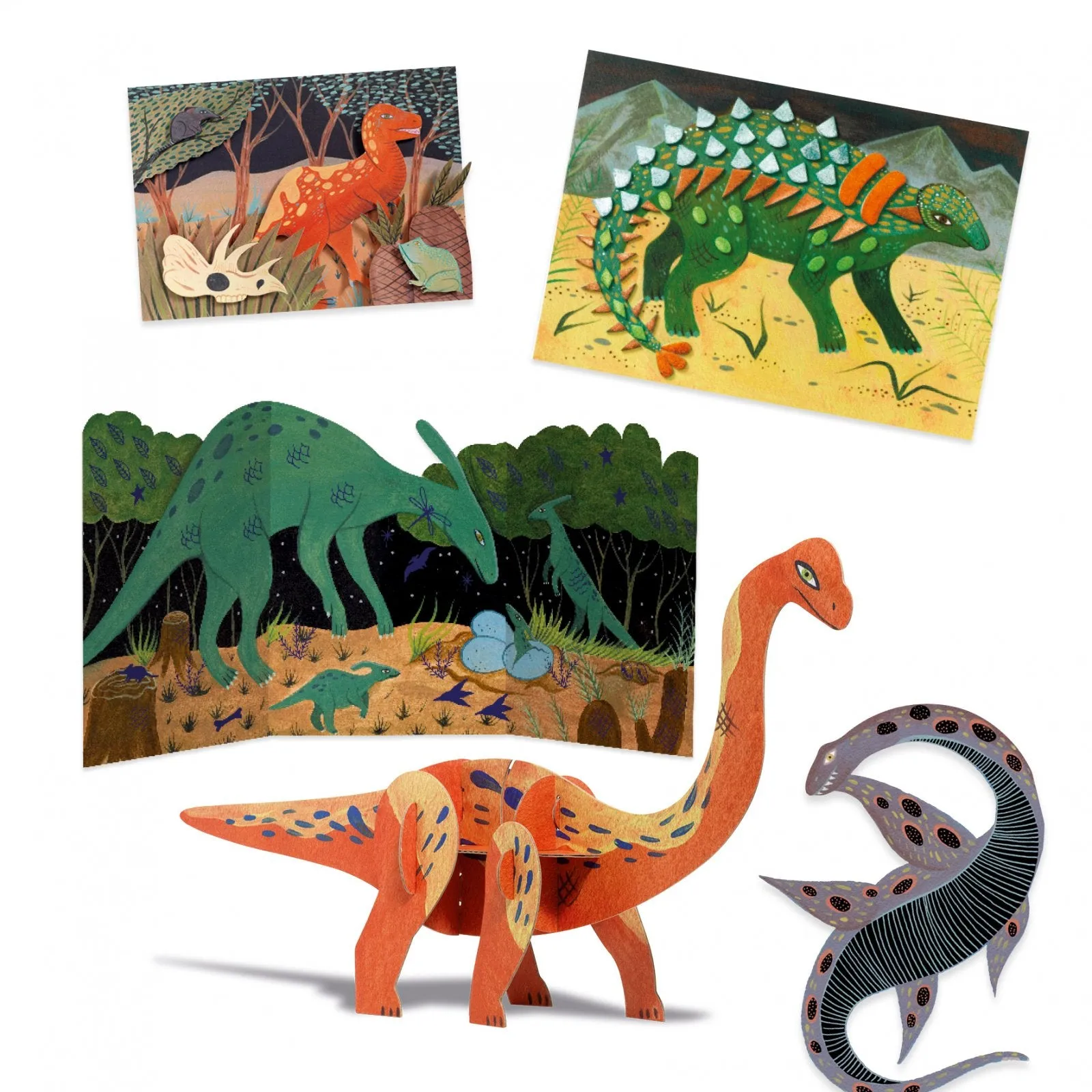 Djeco Dino Box Multi-Activity Art Box