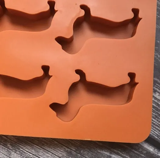 Dog Mold -Dachshund Chocolate Mold - Diy Handmade Essential Oil Soap Cake -  Food Grade Silicone - Resin Clay Candy Cupcake Mould Decorating