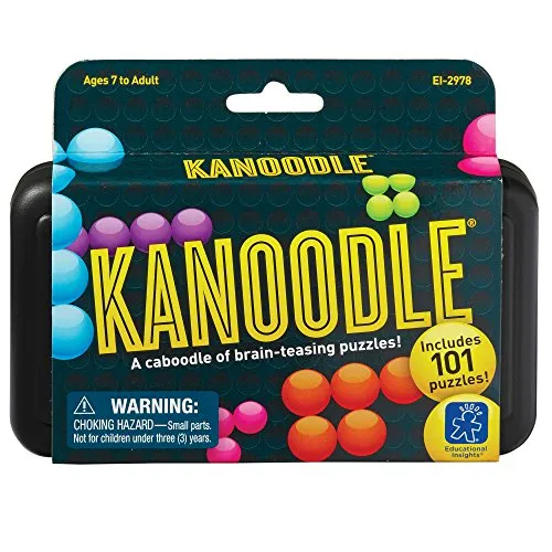 Educational Insights Kanoodle 3D Brain Teaser Puzzle for Ages 7 