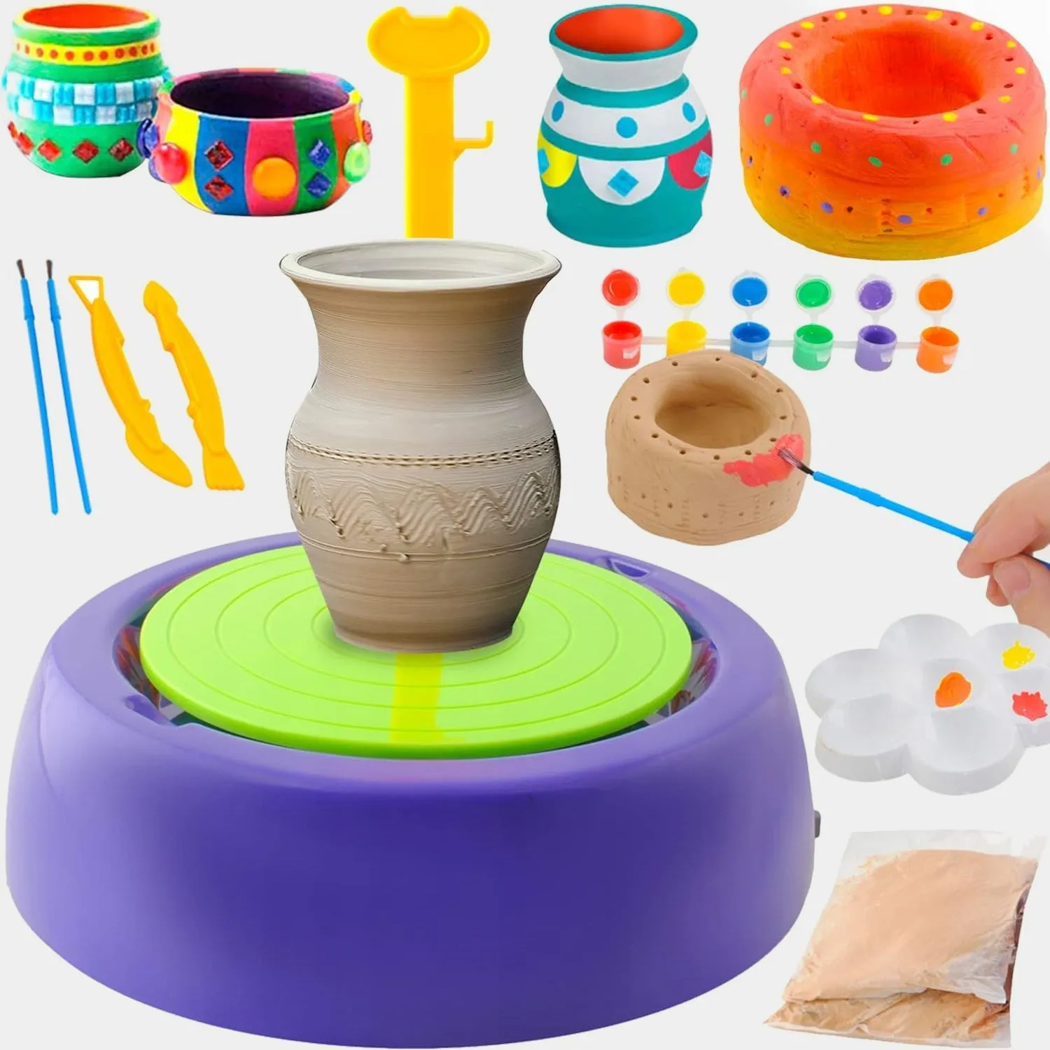 Electric Hand Pottery Set