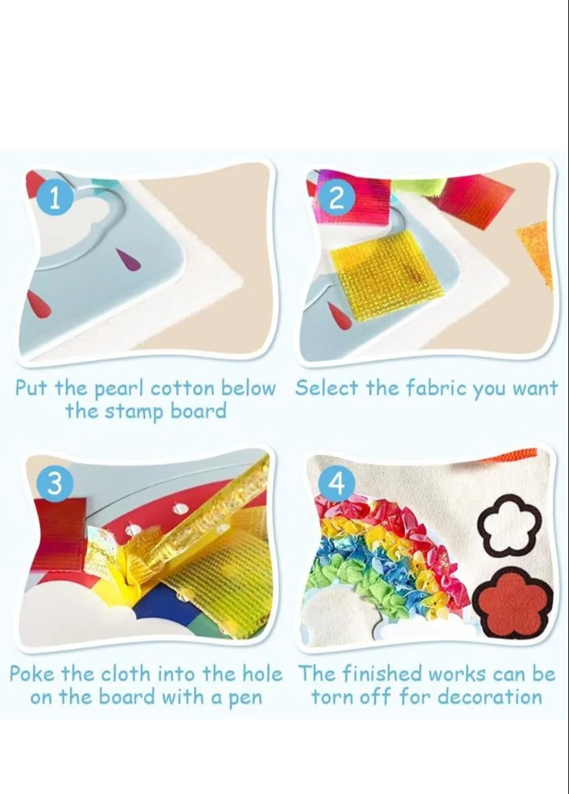 Fabric Art Frenzy - Paper Craft Kit for Girls