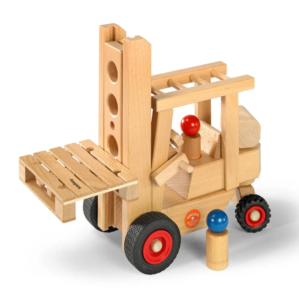 Fagus Wooden Fork Lift Toy Pallets - 2 Pack