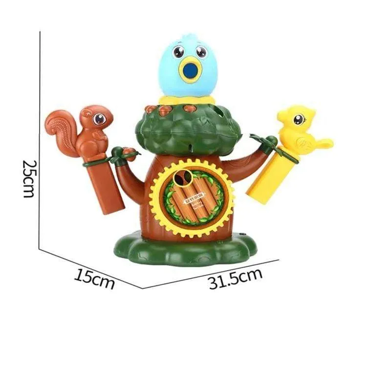 Family Toys Woodpecker Magnetic Catch the Worm Animal Feeding Game Small Birds Children Educate Fishing Toys Set Kids Gift Kit