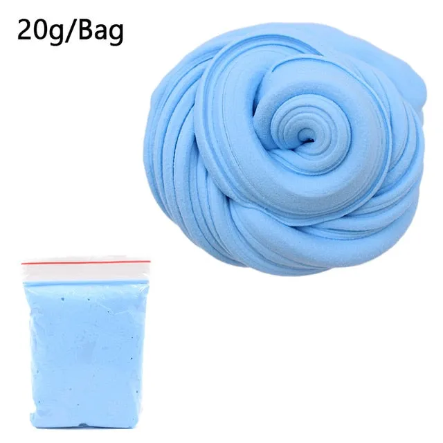 Fluffy Foam Slime Clay Ball Supplies DIY Light Soft Cotton Charms Slime Fruit Kit Cloud Craft Antistress Kids Toys for Children