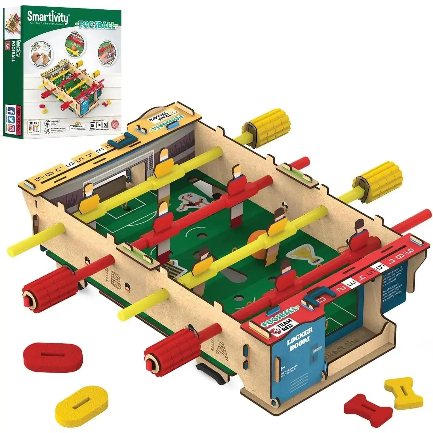 Foosball - STEM Toy Game Building Set - Smartivity