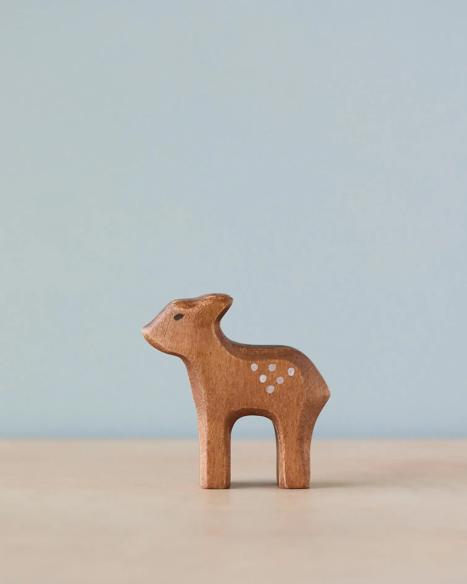 Handmade Holzwald Standing Fawn