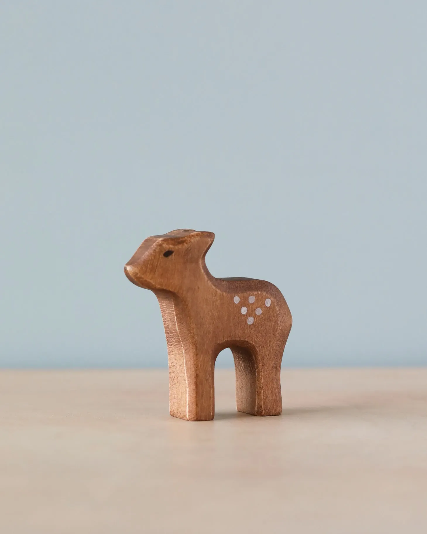 Handmade Holzwald Standing Fawn