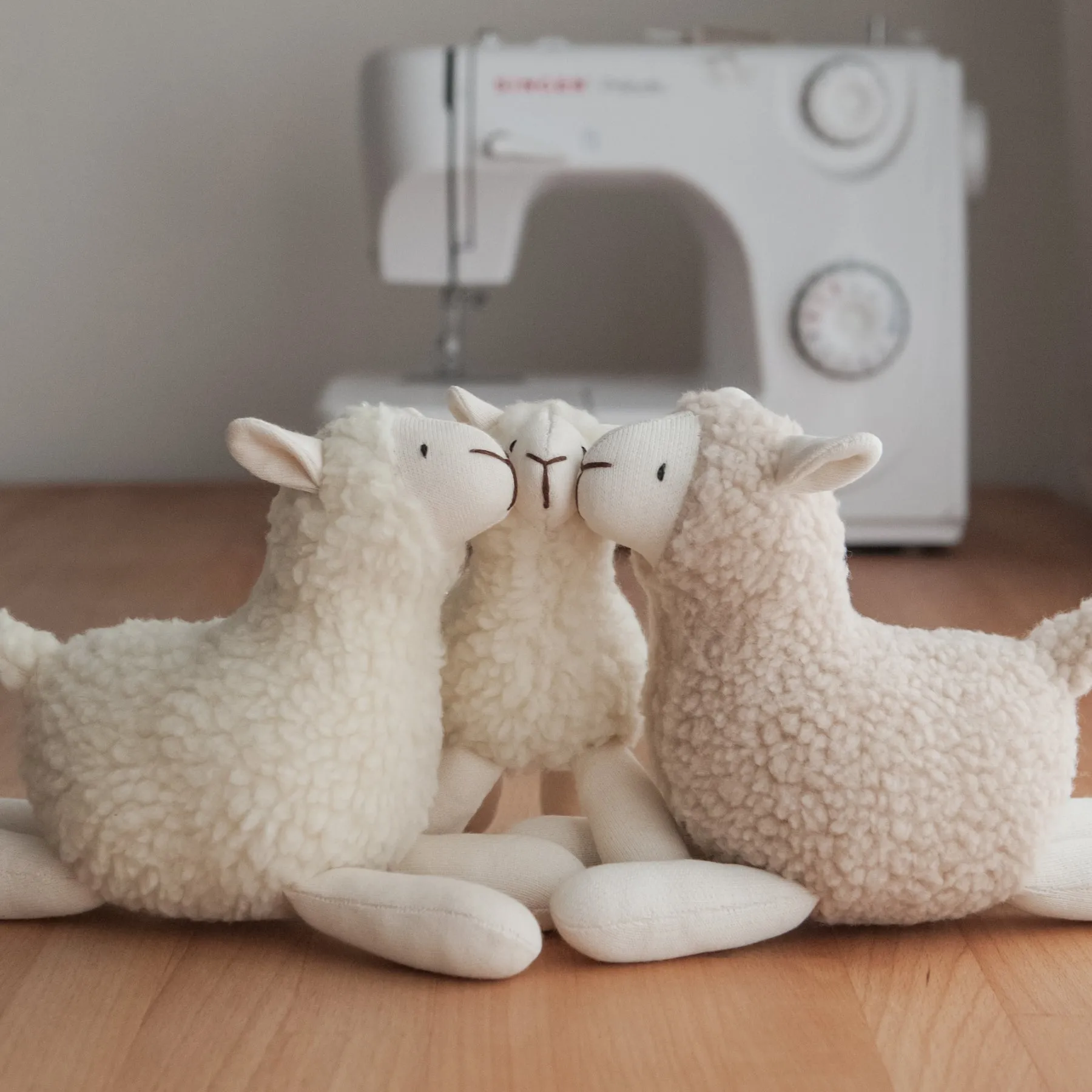 Handmade Plush Toy / Sheep / baby room decor